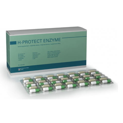 H-Protect enzyme - комплекс энзимов, 168 капсул